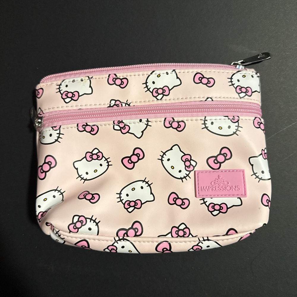 Impressions Pink Hello Kitty Makeup Bag